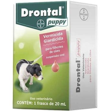 Imagem de Vermífugo Drontal Puppy 20ml P/ Cães Filhotes Envio Imediato - ELANCO
