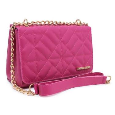 Imagem de Bolsa Lara Transversal De Lado Tiracolo - LLAQUILLA, Pink