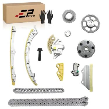 Imagem de Kit de corrente de distribuição de 2,4 L com ajustador de eixo de comando tensor 14510-R40-A01 14530-RAA-A01 13620-RAA-A02 adequado para Accord CR-V CRV Acura ILX TSX Civic Crosstour 2008-2015