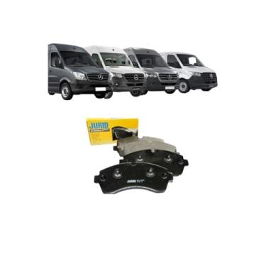 Imagem de Kit Pastilha Freio Dianteira MB Sprinter 515 2012> 516 2019> + CAR80 Anti Chio 300ml