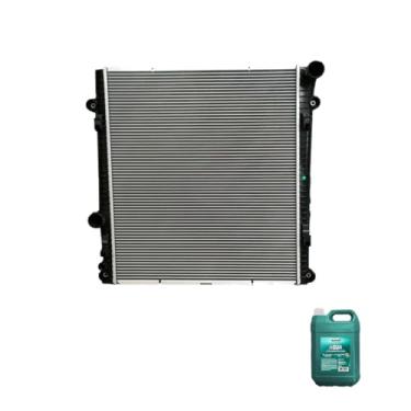 Imagem de Kit Radiador Intercooler VW 9160/9170/11180 17/22 + Água Desmineralizada RadiadorNAQ 5LT