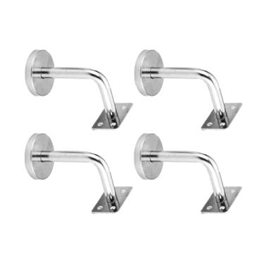 Imagem de Garosa Suporte de Corrimão de de Montagem Em Parede de Aço Inoxidável, Design Resistente para Uso Doméstico e Comercial, Construção Durável para Escadas ou Corredores