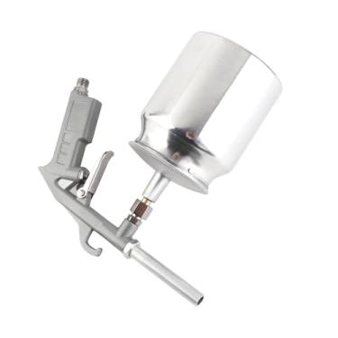 Imagem de LiebeWH Kit de Pistola de Jato de Areia, Material de Alumínio, Ferramenta Eficiente de Limpeza e Pintura para Uso Automotivo e de Móveis, Capacidade de 750 Cc, Fácil de Usar e Manter