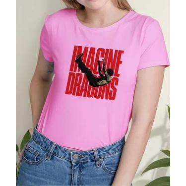 Imagem de Camiseta Camisa Adulto Masculina Feminina Algodão Banda Pop Rock Imagi
