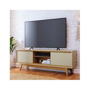 Imagem de Estante Bancada Madetec Atlas 164cm Para TV até 65 2 Portas Deslizantes