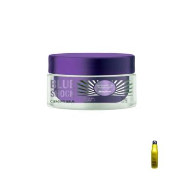 Imagem de Genérico Kit Blue Shock Cleansing Balm, Removedor de Maquiagem e Ativador de Cachos, Loção, 200g + 300ml, 50x50x50cm, Adulto, Hidratante, Pele Normal