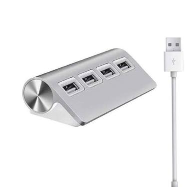 Imagem de Adaptador multiportas USB C Hub – 4K @ 60Hz HDMI, USB 3.0, leitor de cartão SD/TF, carregamento PD de 100 W para laptop, iPad, Pro, MacBook Windows, tablet, base compacta de alumínio para viagens de