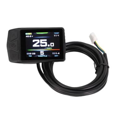 Imagem de RiToEasysports Visor Colorido para Bicicleta Elétrica, Painel de Controle de Tela de Bicicleta Elétrica 24V 36V 48V Com Conector SM para Scooters