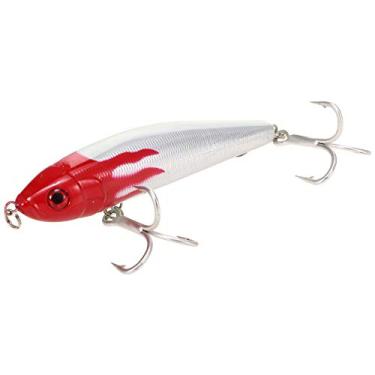 Imagem de Isca Rígida de Lápis Afundante com 2 Anzóis Triplos Corpo ABS Premium Aço Carbono Bolas Metal para Atração Som Alto Olhos 3D Ações Natação Realistas Equipamento Pesca Amantes da