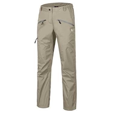 Imagem de Calça de chuva feminina leve e respirável Little Donkey Andy cinza rock tamanho PP