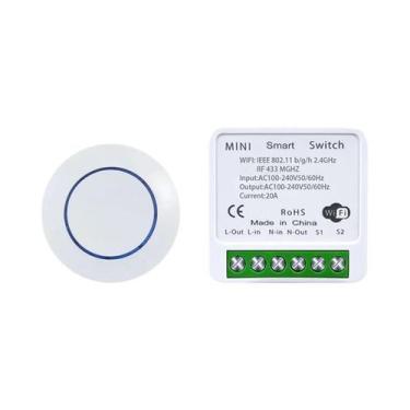 Imagem de Módulo De Interruptor Inteligente Tuya WiFi 16A Controle Pelo APP Smar