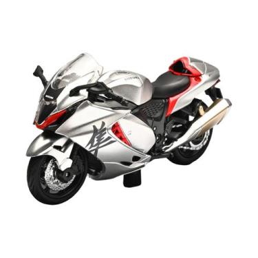 Imagem de Modelo De Motocicleta Hayabusa R1 GSX1000R CBR 1000RR Em Escala 1:18, 