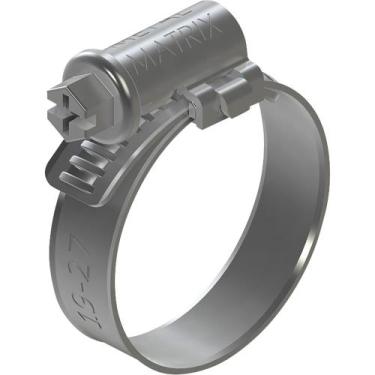 Imagem de Abraçadeira com Rosca sem Fim, 12 mm - 16 mm, Fita com 9 mm, aço Carbo