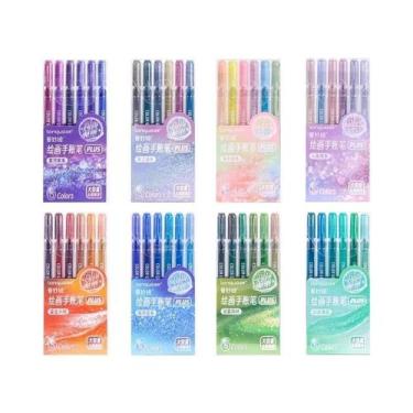 Imagem de Conjunto De Canetas Gel Com Efeitos De Glitter 6/88 Cores 1.0mm Para P