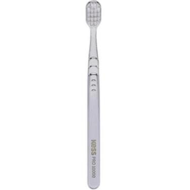 Imagem de Escova dental kess pro 10k metallic silver extra macia 2537