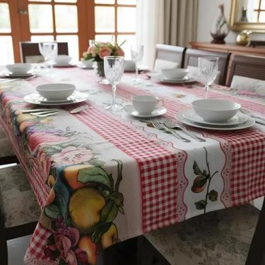 Imagem de Toalha de Mesa Quadrada Para 4 Cadeiras 1,45 Mts X 1,45 Mts. Estampa:E