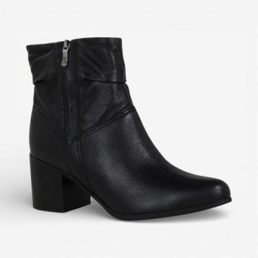 Imagem de Bota Bottero Cano Curto Em Couro Preto, Preto, 36