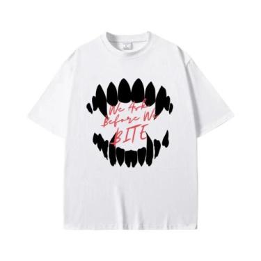 Imagem de Camiseta Unissex De Algodão Puro Hip-hop Rock Baldur's Gate 3 Astarion