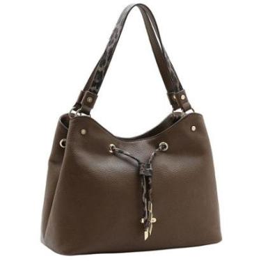 Imagem de Bolsa Feminina Animal Print Espaçosa Elegante Leve Chenson-Feminino
