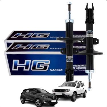Imagem de Par Amortecedor Dianteiro Original Nakata Hg Renault Captur 4x2 Duster