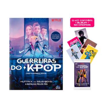 Imagem de Livro - Livro ilustrado oficial Guerreiras do Kpop + 10 Envelopes