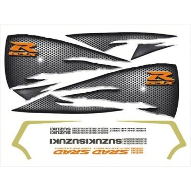 Imagem de Kit de Adesivos Compatível Suzuki GSX-R 750 SRAD 1997 - SPTS