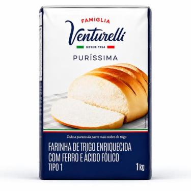 Imagem de Farinha de Trigo Venturelli Puríssima Tipo 1 Enriquecida com Ferro e Á