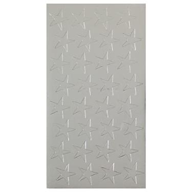 Imagem de Eureka Suprimentos de sala de aula de volta às aulas, adesivos de estrela prata presto-colado, 1/2", 250 peças