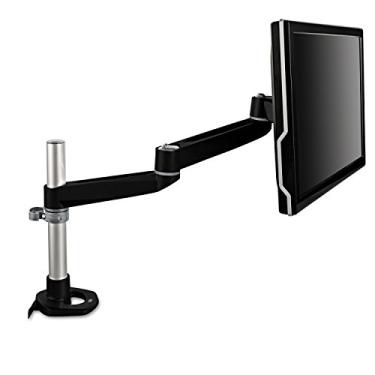 Imagem de 3M MA140MB Dual-Swivel Monitor Arm,30 lb Cap,Adj,19-1/2-Inch Dx18-1/2-Inch H,BK