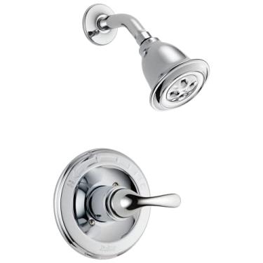 Imagem de DELTA FAUCET Apenas chuveiro clássico T13220-H2OT, 25,4 x 17,7 x 25,4 cm, cromado