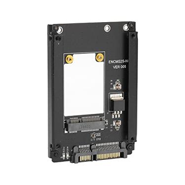 Imagem de Leitor de cartão, compartimento de disco rígido funciona rapidamente Plug and Play adaptador de cartão MSATA para SATA3.0 fiação para computador