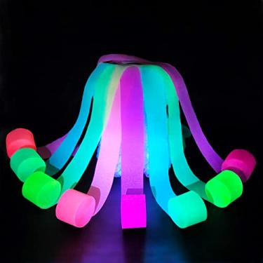 Imagem de UNIIDECO 8 rolos em 4 cores neon para festas