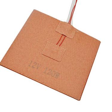 Imagem de Almofada aquecedora de silicone de 120 x 120 mm de alta temperatura 12 V 120 W com revestimento adesivo para reprep Davinci Mini V2 Impressora 3D Monoprice Mini 2 Impressora 3D