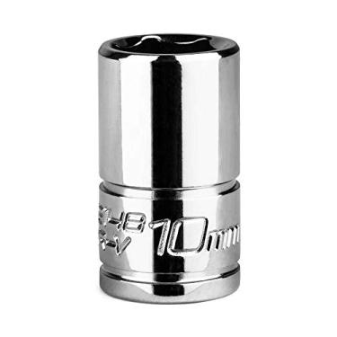 Imagem de Capri Tools Soquete raso de 10 mm, chave de 6 mm, 6 pontos, métrico