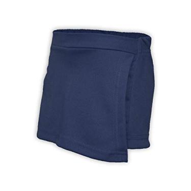 Imagem de Short Saia Infantil Helanca Azul Marinho Tamanho 02
