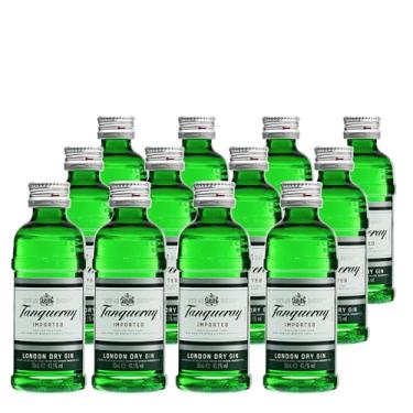 Imagem de Gin Tanqueray London Dry Pack 12 x 50ml