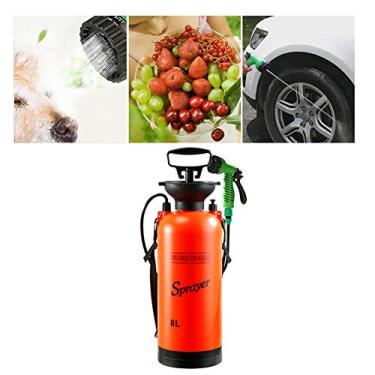 Imagem de BHDD Pulverizador de bomba, mini pulverizador de pressão portátil, multifuncional e portátil, proteção de alívio de pressão automática, irrigador pneumático manual para irrigação de gramado e jardim agrícola (5 L)