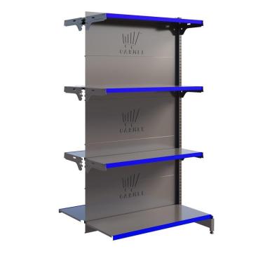 Imagem de Gôndola Fit 40 Centro 1 Continuação 1,37 m Comercio Farmácia - Amapá