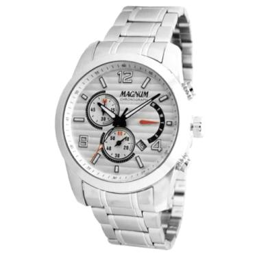 Imagem de Relógio Masculino Magnum Cronógrafo MA35208Q - Prata