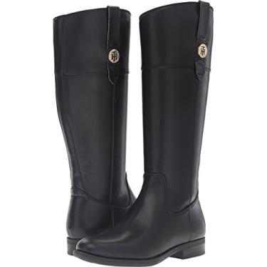 Imagem de Tommy Hilfiger Bota de equitação feminina Shano, Preto, 6