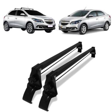 Imagem de Rack teto bagageiro gm onix e prisma 4 portas 2013 a 2018