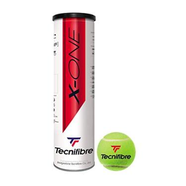 Imagem de Tecnifibre Bolas de tênis X-One com 4 bolas aprovadas pela ITF FFT FIT