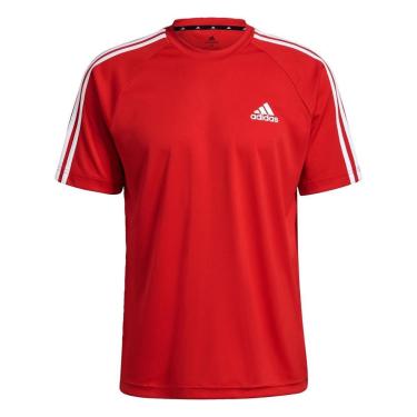 Imagem de Camiseta AEROREADY Sereno 3-Stripes Adidas-Masculino