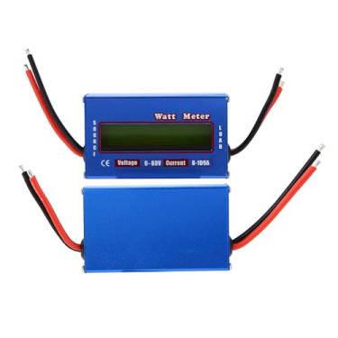 Imagem de Wattímetro Digital RC Bateria Verificador de Tensão Com Alta Eficiência de Consumo de Energia para Barco Com Solar RV