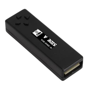 Imagem de Emulador de Disco FDSkey Com Tela OLED, Plug and Play, Suporte Hot Swappable, Mais de 300 Jogos para Console AV FC, Feito de ABS, Grande Sala de Operação (BLACK)