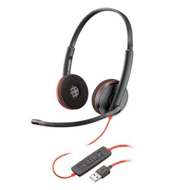 Imagem de Headset Poly Blackwire C3220, Driver 28mm, USB, Stereo, Preto - 80S02A