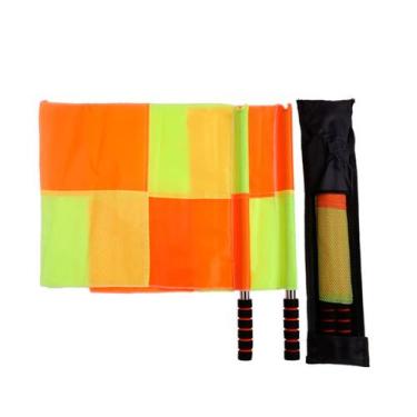 Imagem de Bandeirinha Arbitro Auxiliar Futebol 02 Unidades Envio Rápido - Estilo