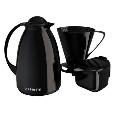 Imagem de Kit Cafe Super Pratico Pt Unitermi, Preto