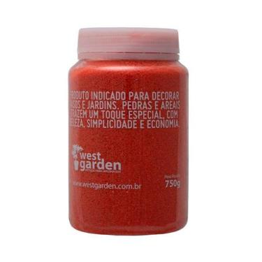 Imagem de Areia Decorativa West Garden Laranja 750 g