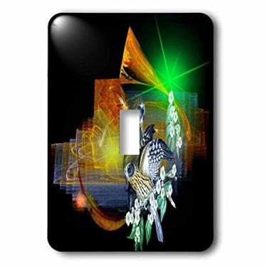 Imagem de 3dRose LSP_239319_1 Boobook Owls Single Toggle Switch